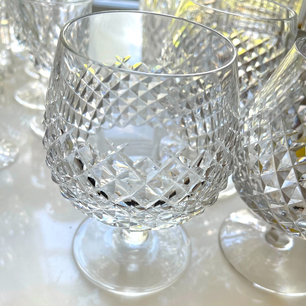 Vintage Waterford set of 4 Brandy Snifters